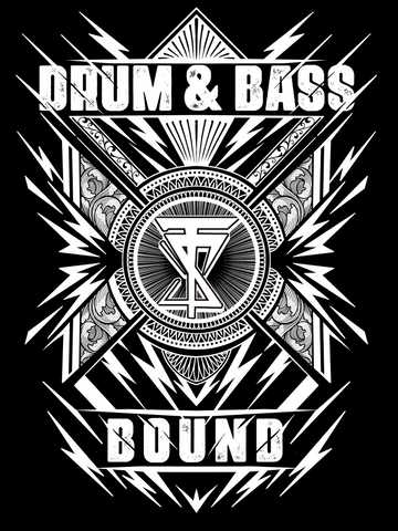 DRUM AND BASS BOUND T-SHIRT