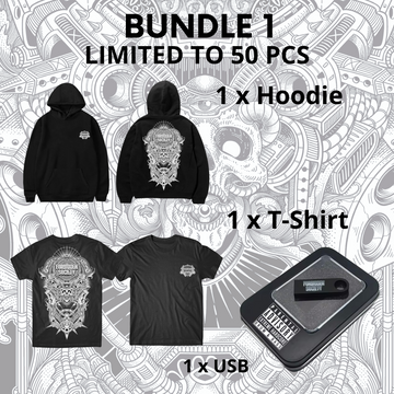 Bundle 1: USB + T-Shirt + Hoodie